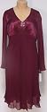 Donna Ricco Cranberry A-line Dress in Sizes 16, 20 & 22