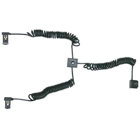 Adorama Dual Off-Camera eTTL2 Flash Sync Cord for Canon EOS Cameras
