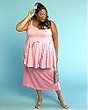 Plus Size A-Line Skirt
