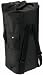 3484 Black Double Strap GI TYpe Duffle Bag