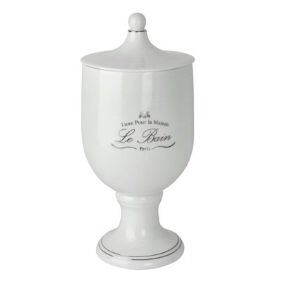 Kassatex Le Bain Collection Bathroom Accessories - Large Canister