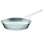 A di Alessi Pots&Pans Frying Pan, Stainless Steel, 24 cm, (AJM110/24)