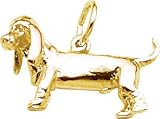 Dog: Basset Hound Charm by Rembrandt Charms