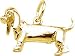 Dog: Basset Hound Charm by Rembrandt Charms