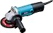 Makita 9554NBX 4-1/2-Inch Grinder with 5 Wheels