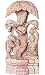 Stone Carving Lord Krishna Figurine 2.25 x 1.25 x 4.75 inches (sos383)