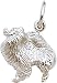   - Dog: Pomeranian, Sterling Silver Charm by Rembrandt Charms