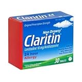 IMAGE OF Claritin- 24 Hour Allergy Non Drowsey, 60 Tabs (2 Month Supply)
