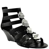 31QWJOJMP0L. SL160  Bcbgeneration Womens Vhan Wedge Sandal