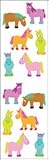 Chubby Ponies Stickers by Mrs. Grossman's