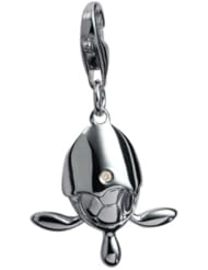 Hot Diamonds Ted Turtle Charm, Sterling Silver