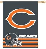 Chicago Bears 27x37 Inches NFL Vertical Banner/Wall Hanging