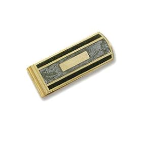 Click here to buy Gold Plated Marbled Design Money Clip by Goldfinger.