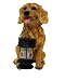golden_retriever27golden retriever - Golden Retriever Dog With Lantern Solar Light Yellow