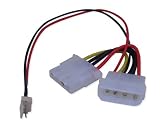 Link Depot Cable 3 Pin Female To 4 Pin Male Adapter