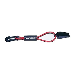 Whistle w Lanyard, red black by