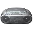 Sony CD Radio Cassette Recorder in Silver (Model# CFD-S01)
