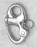 Ronstan RF6002 SNAP SHACKLE BRONZE 1400 LB BRONZE FIXED BAIL SNAP SHACKLE