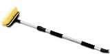 Laitner 11715 10 Wash Brush With Flo Thru Telescopic Handle