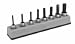 Mechanics Time Saver 380 - 3/8 in. Drive Universal Magnetic Blue Socket Holder 10-19mm - Mechanic's Time Savers - 380