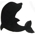 Dolphin Silhouette Antenna Topper