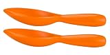 Zak Designs Orange Scoop, Set of 2