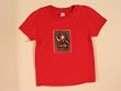 Tibetan Dalai Lama Baby Tee Shirt Red Short Sleeves