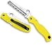 Spyderco Sheepsfoot Blade Folder Knife With Fiberglass Reinforced Nylon Handle Md: C89SYL