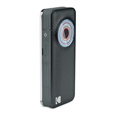 Kodak PlayFull Ze1 Camcorder (3,8 cm Display, SD Kartenslot, 4-fach digital Zoom) blau/schwarz