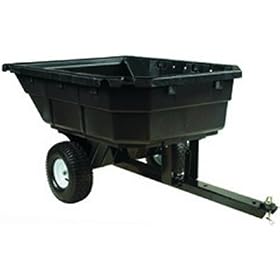 12.5 Cu. Ft. High Impact Plastic Lawn and Garden Dump Cart by Ohio Steel