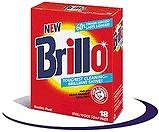 BRILLO SCOURING PADS 18 COUNT RED