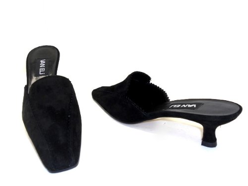 VANELi Women's Adela Mule Black Suede Size 9.5N New