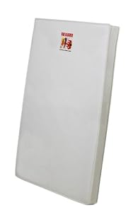 Dream On Me 3" Foam Playard Mattress, White