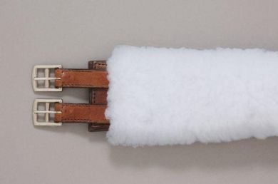 Girth Fleece Girth Cover - Sheepskin style