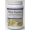Natural Factors - Whey Factors 100% Whey Protein Natural French Van - Powder 12 oz -340g