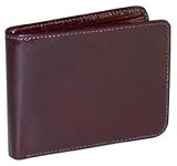 Jack Georges Sienna Collection Bi-Fold Leather Wallet