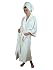 Bamboo Terry Cloth Robe for Women - Terry Bath Spa Robe in Natural White (Bamboo Viscose + Cotton) - An Eco Friendly Gift of Luxury - Women