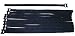 ICC ICC-ICACSV12-BK VELCRO TIE, 12, BLACK, 10 PK