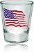 American Flag Shot Glass