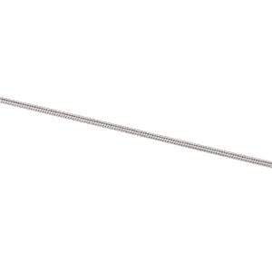 Solid Diamond-Cut Snake Chain