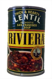 Riviera Lentil Soup 12 cans by Birdseye Foods