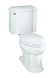 Toilet Two Piece Elongated by Kohler - K-3457 in White