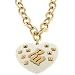 Rocawear La Creme Resin Rw Studded Heart Necklace