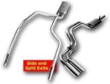 Pace Setter 86-2872 TFX Performance Kat-Back Exhaust Systems Stock Exit Location