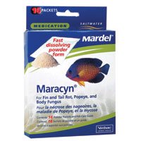 Mardel Maracyn Powder Packets Water Treament (Saltwater), 16ct by Mardel