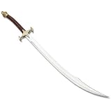Barbarian Shamshir Scimitar Sword with Brass Guard