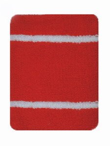 GOGO&8482 Thick Two Color Stripe Pro Wrist Band(Narrow)(price/dozen), Wristband, Sweatband
