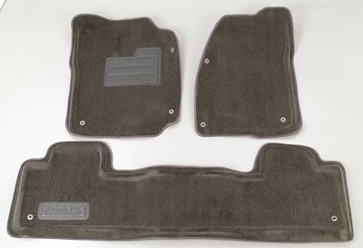 Nifty 631455 Catch-All Premium Charcoal Carpet Front and 2nd Seat Floor Mats - Set of 3