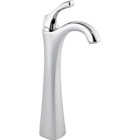 Delta 792-DST Addison Single Handle Centerset Lavatory Faucet with Riser, Les...