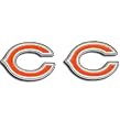 Chicago Bears Stud Earrings - NFL Football Fan Shop Sports Team Merchandise
